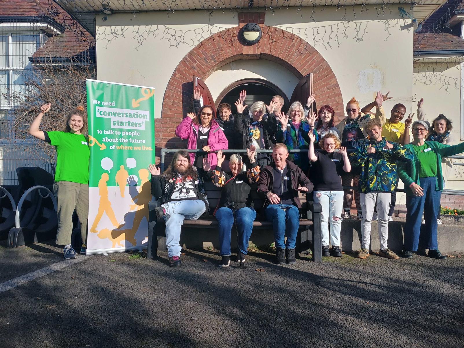 Group shot of the Blackpool participants
