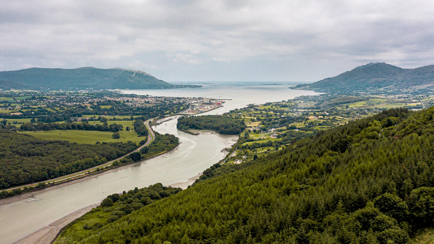 An image overlooking Carlingford Lough