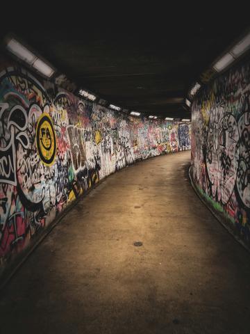 Belfast underground area