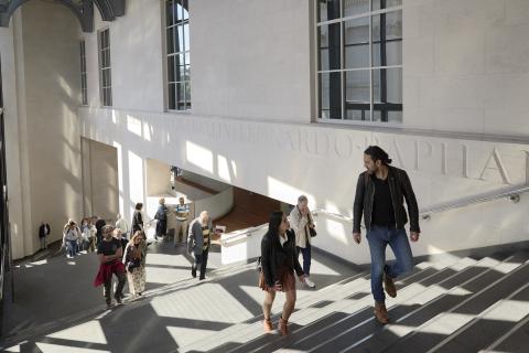 People in The National Gallery